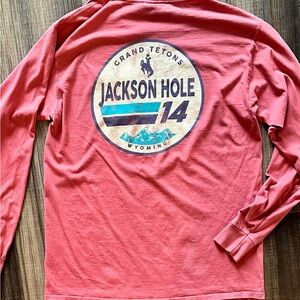 Vintage Wash Long Sleeve Tee Shirt